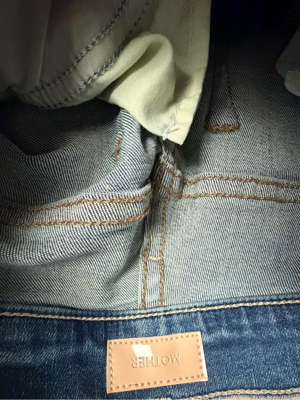 Lil’ MOTHER hustler ankle fray in Healing Jar. Brand new WO tags. Size 28. - Picture 5 of 5
